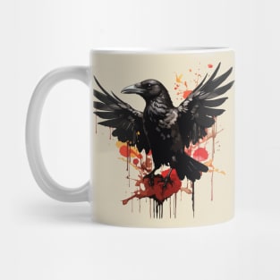 Black Raven Mug